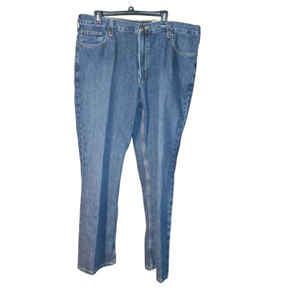 Carhartt Mens 40x32 Relaxed Fit Holter Jean Blue‎ Denim Work Pants BD1483-M NWT